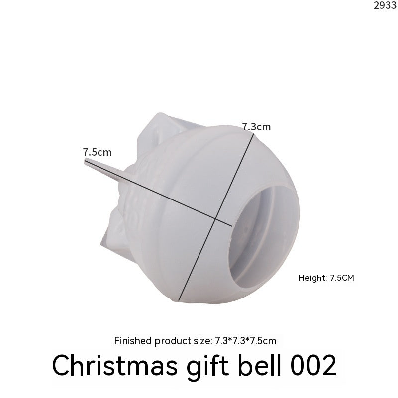 Christmas Ornament Silicone Candle Mould