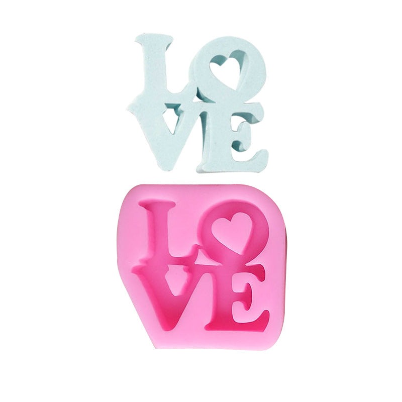 Love Silicone Mould for Candle Making