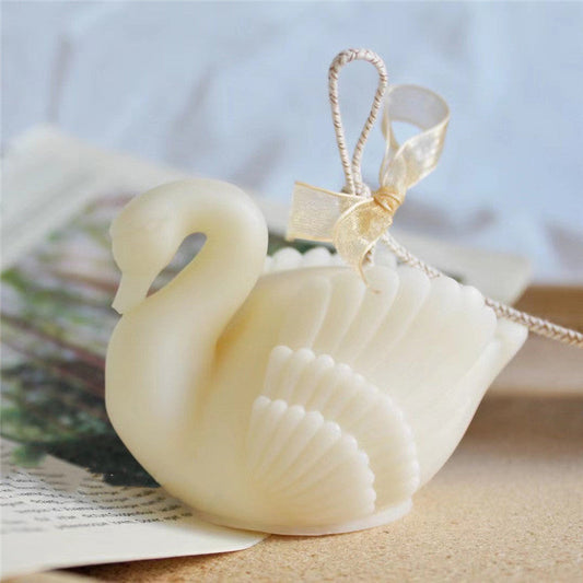Big Swan Silicone Candle Mould  High-Quality Candle Making Supplies