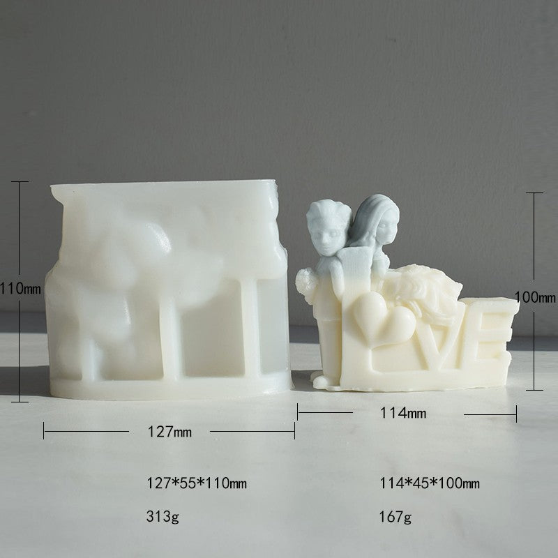 Rose Bear Mould