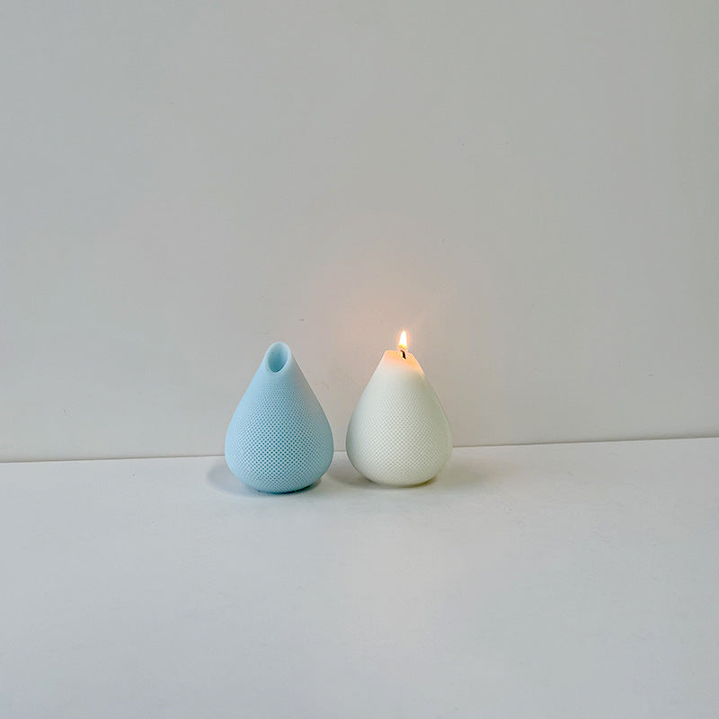 Geometric Water Drop Candle Mould