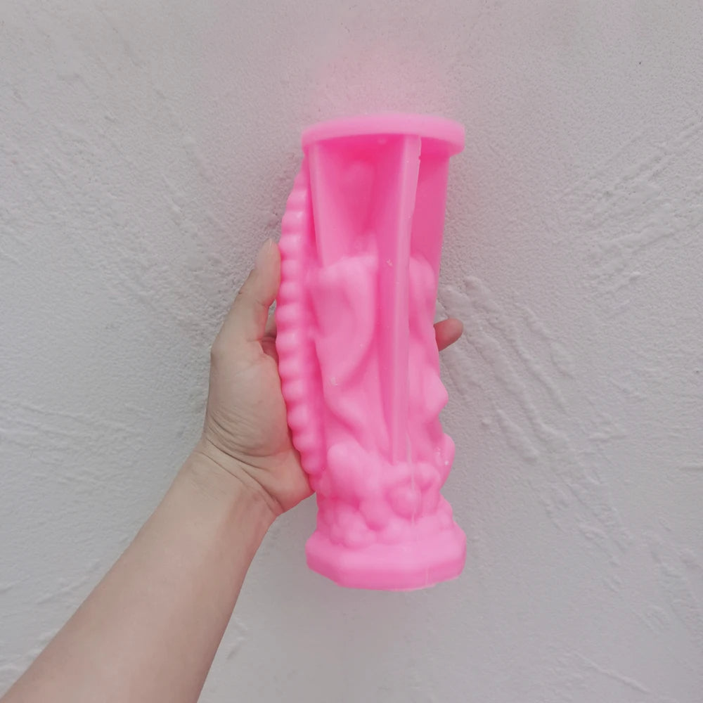 Virgin Mary Statue Candle Silicone mould