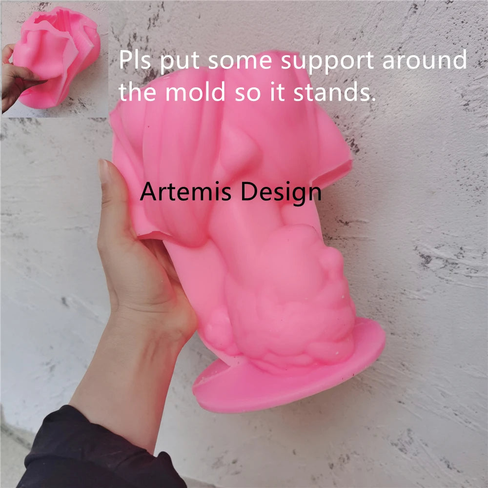 Artemis Diana Candle Silicone Mould