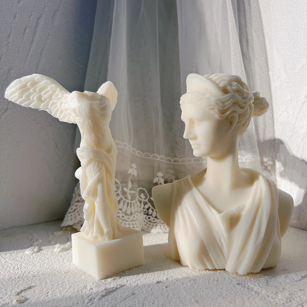 Goddess of Victory Candle Mould