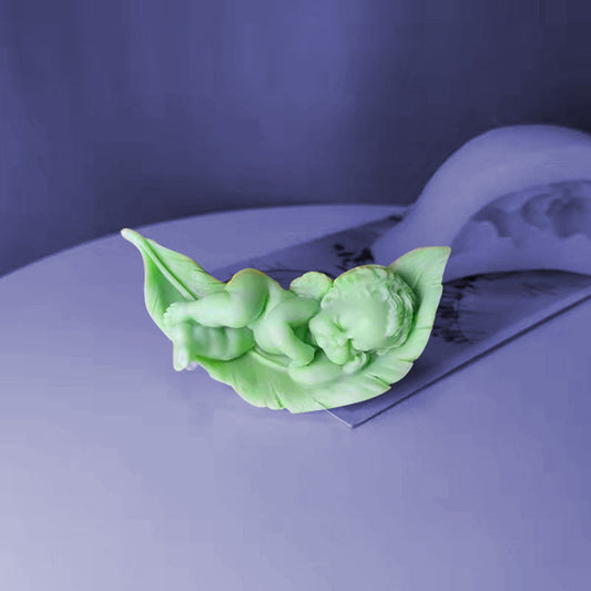 Sleeping Angel Baby Silicone Candle Mould