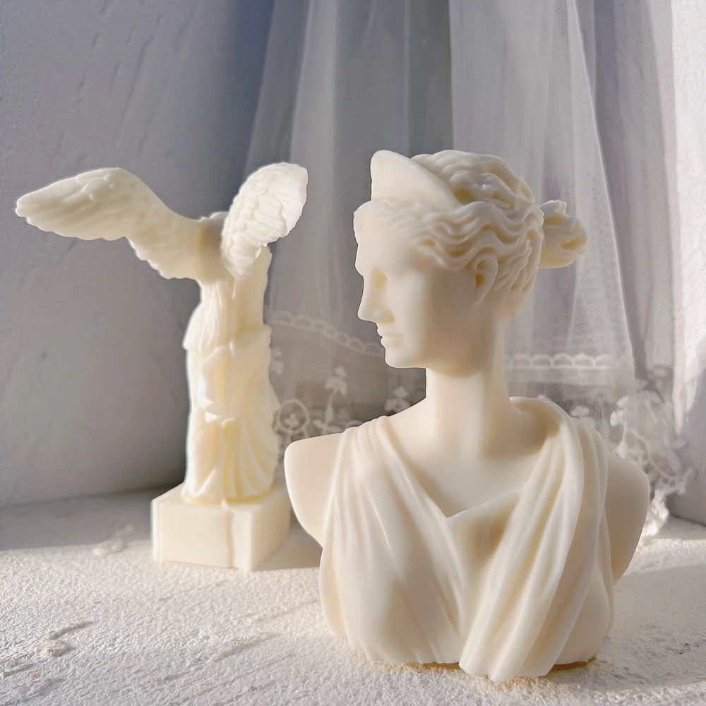 Goddess of Victory Candle Mould