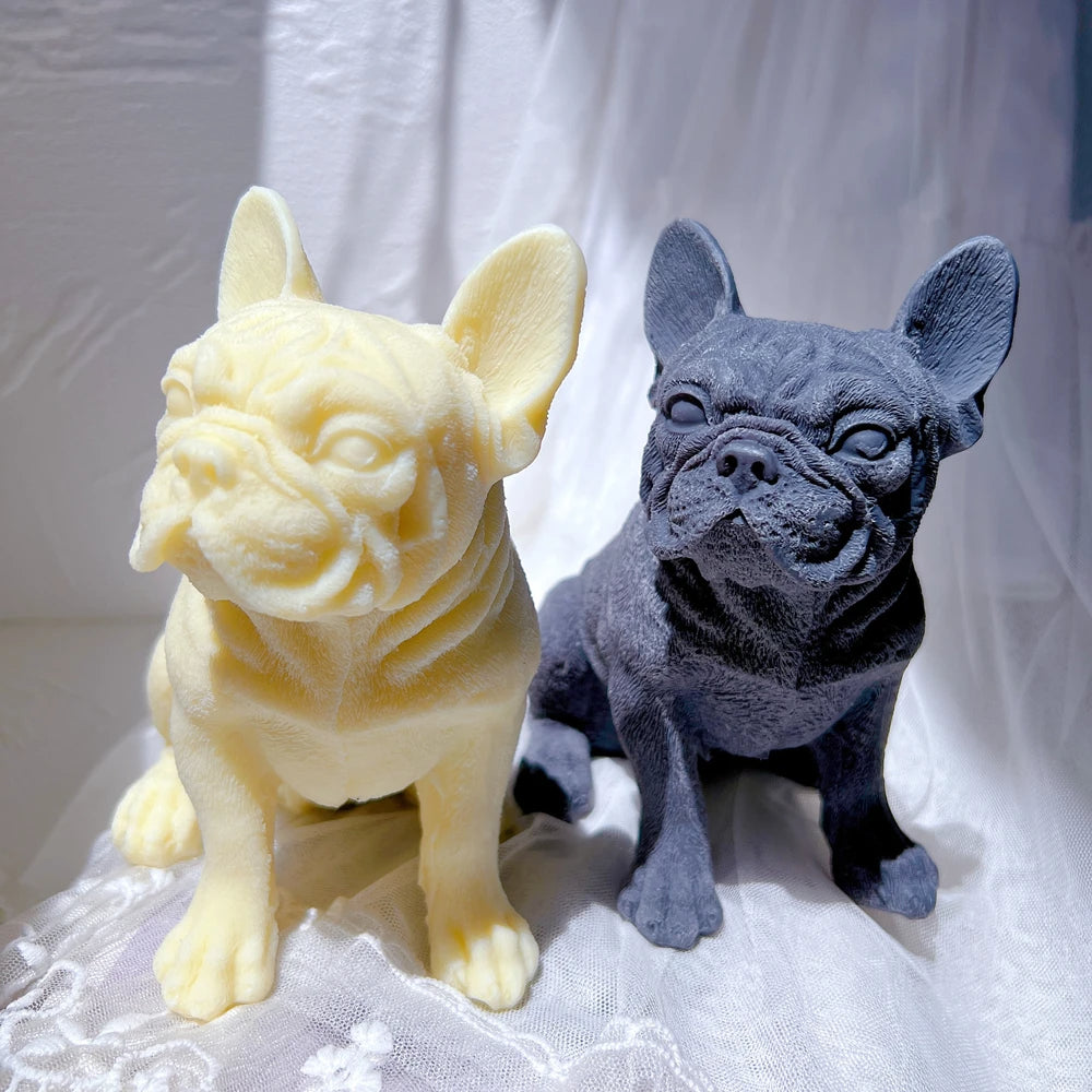 French Bulldog Candle Mould