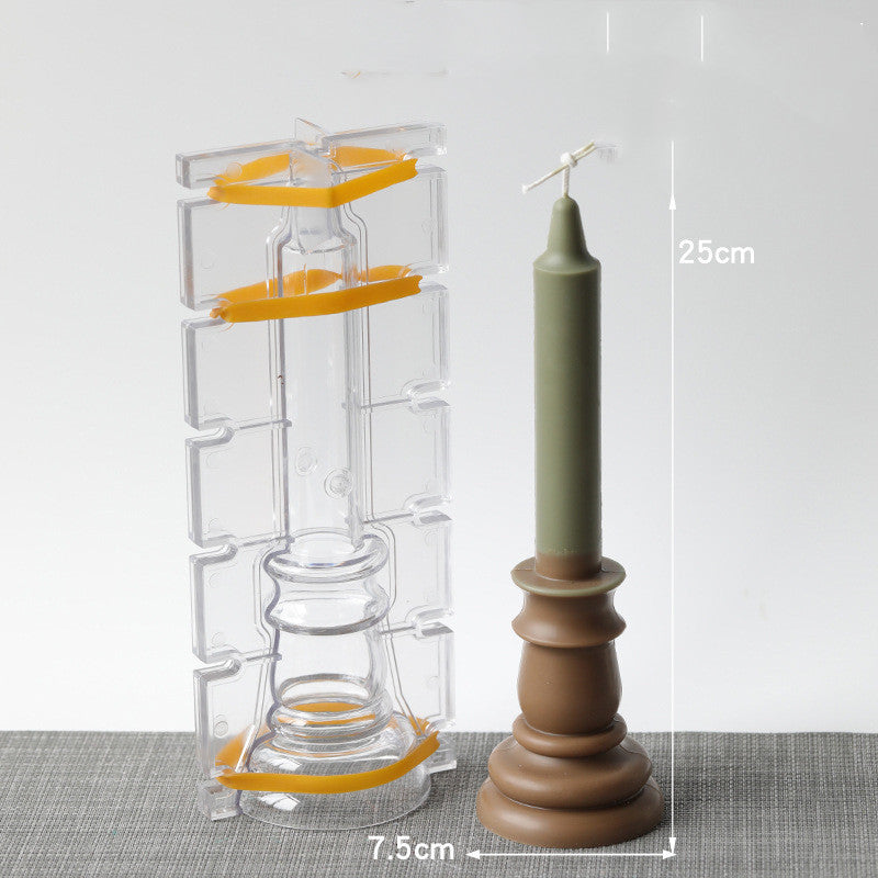 Candlestick-shaped Candle mould