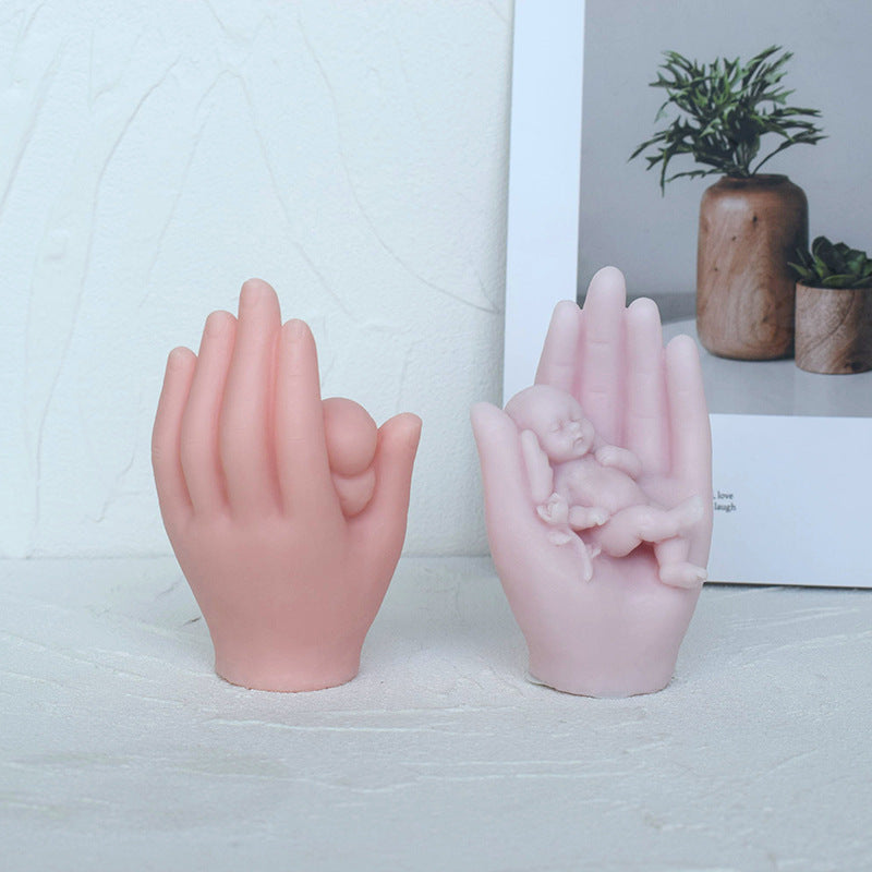 Newborn Candle Silicone Mould