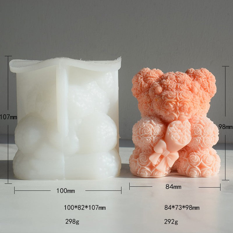 Rose Bear Mould