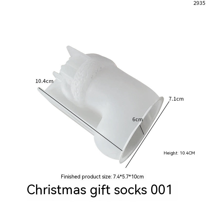 Christmas Ornament Silicone Candle Mould