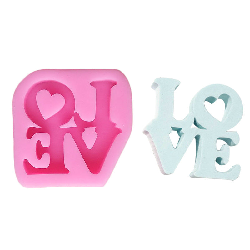 Love Silicone Mould for Candle Making