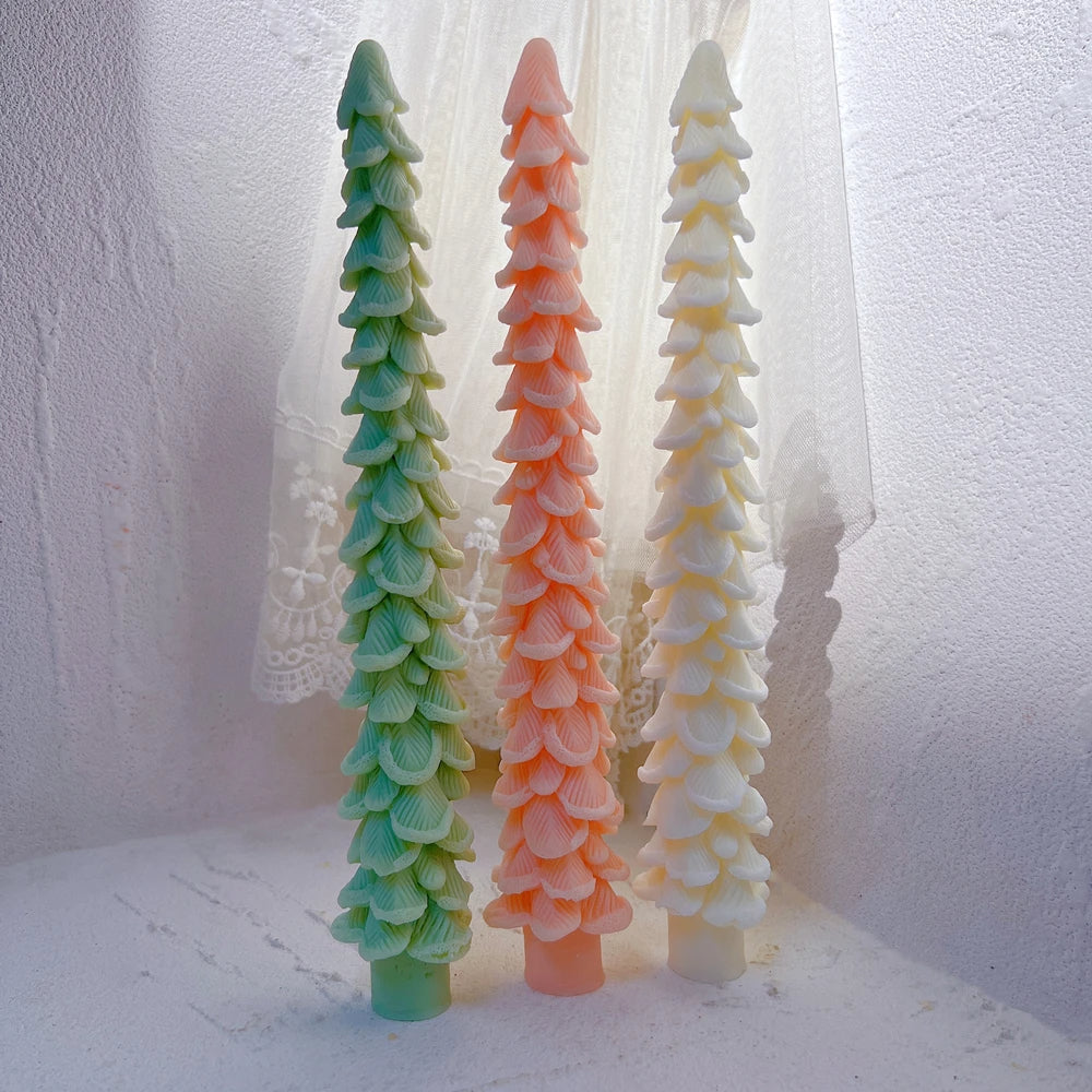 Christmas Tree Candle Silicone Mould