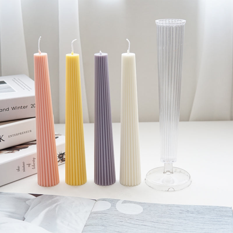 Long Pole Fine Tooth Cylindrical Candle Mould