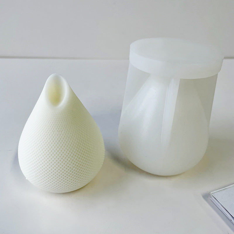 Geometric Water Drop Candle Mould