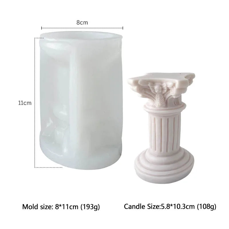 Ancient Roman Venus Column Silicone mould