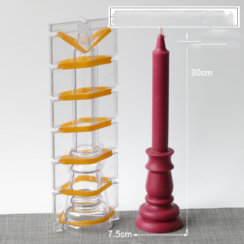 Candlestick-shaped Candle mould
