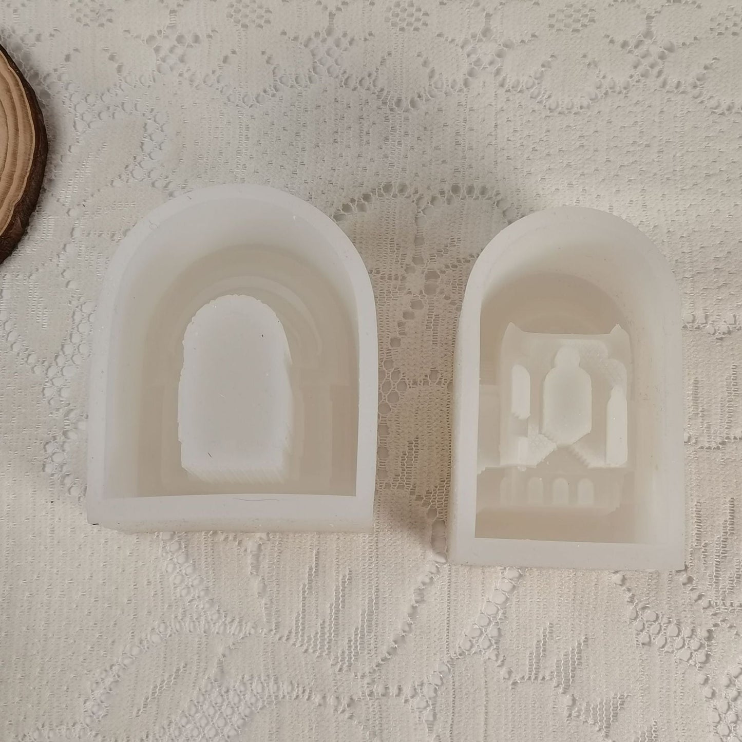 Ancient Castle Geometry-Arch Silicone Candle Mould