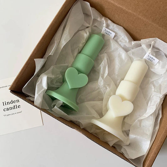 Heart Candle Holder Silicone Mould