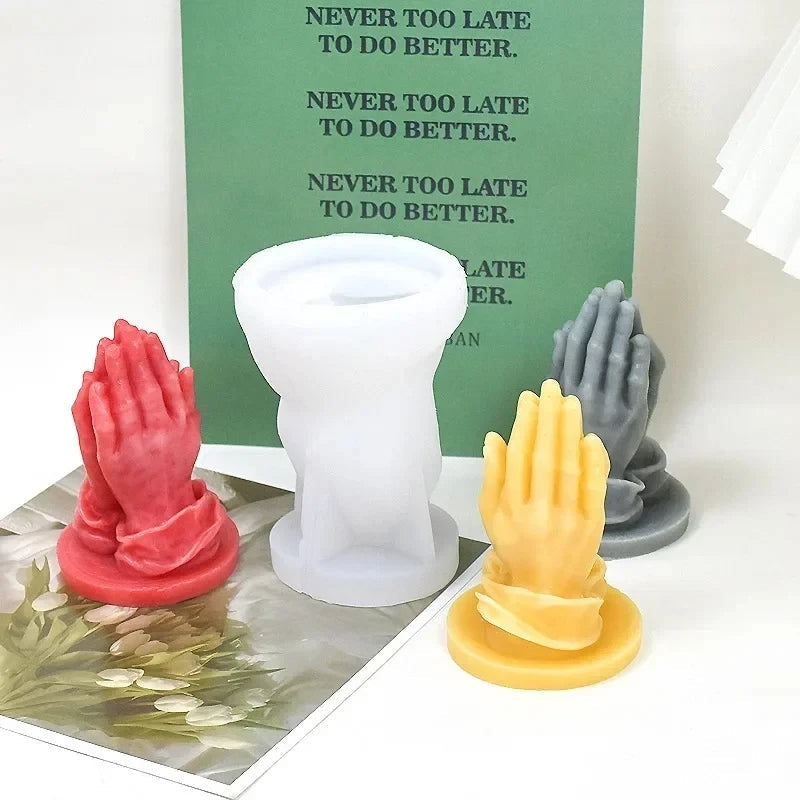 Praying Hands Candle Mould