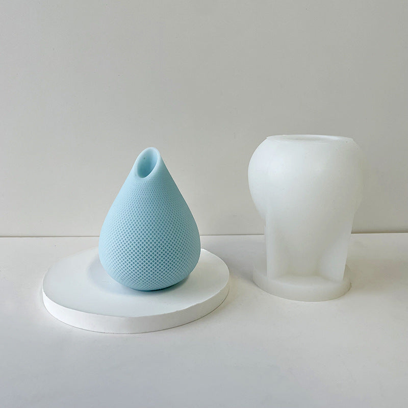 Geometric Water Drop Candle Mould