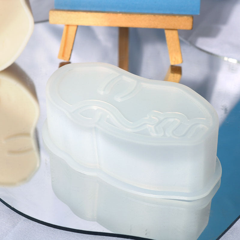 3D Human Face Silicone Candle Mould