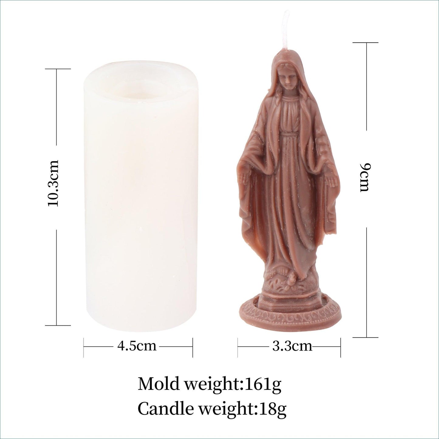 Astronaut Mermaid and Goddess DIY Candle Mould Candles Moulds
