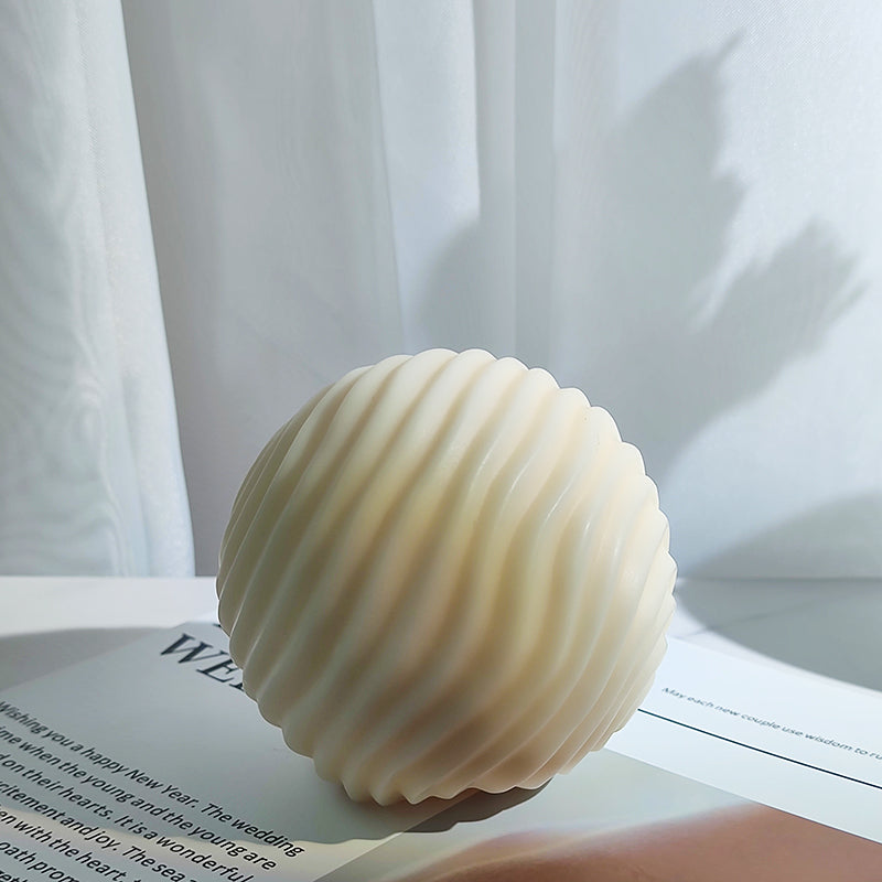 Ball Ripple Candle Mould for Professional-Quality Candles Candles Moulds