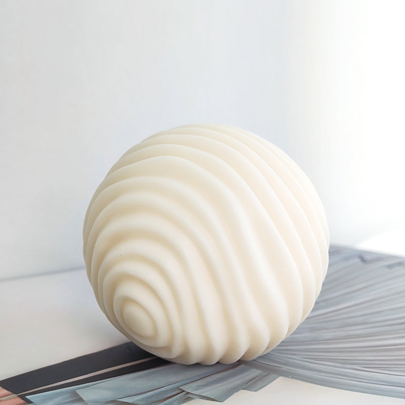Ball Ripple Candle Mould for Professional-Quality Candles Candles Moulds