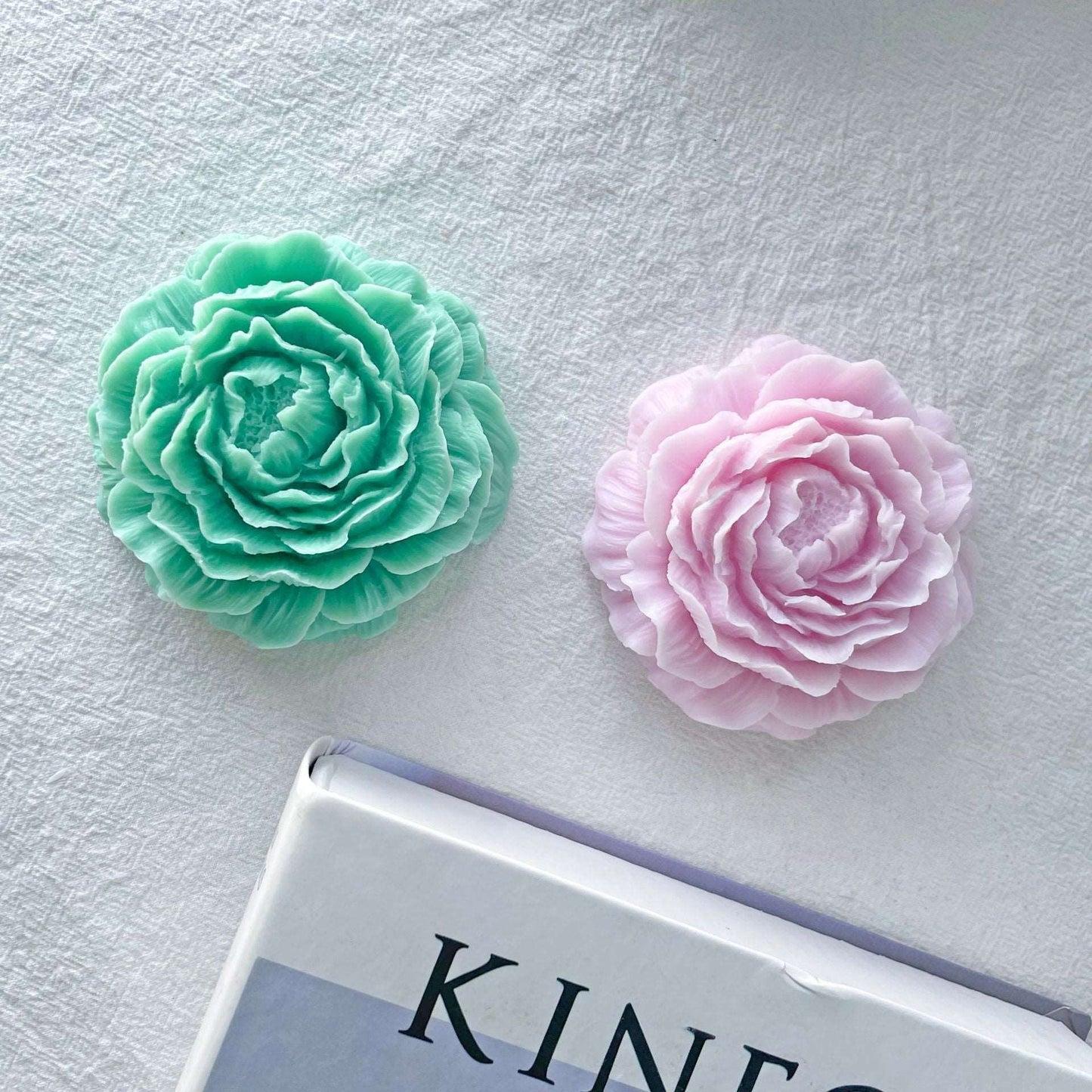 Bloom Into Candle Making with a Peony Flower Silicone Mould: Perfect for DIYers Candles Moulds