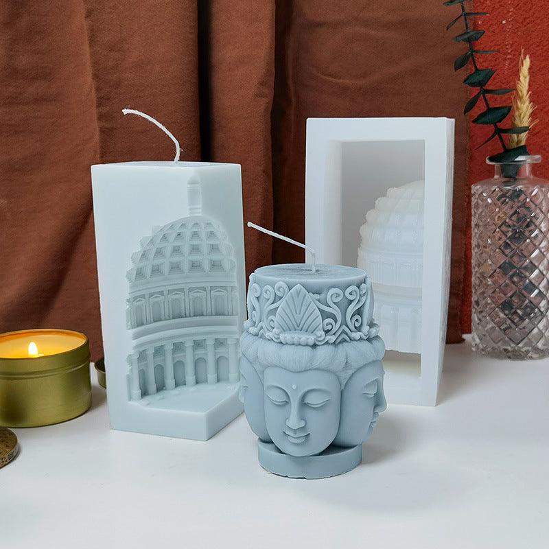 Buddha Scented Candle Silicone Mould Candles Moulds
