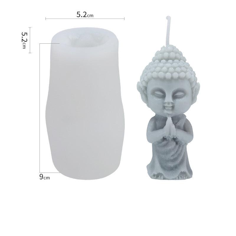 Buddha Scented Candle Silicone Mould Candles Moulds