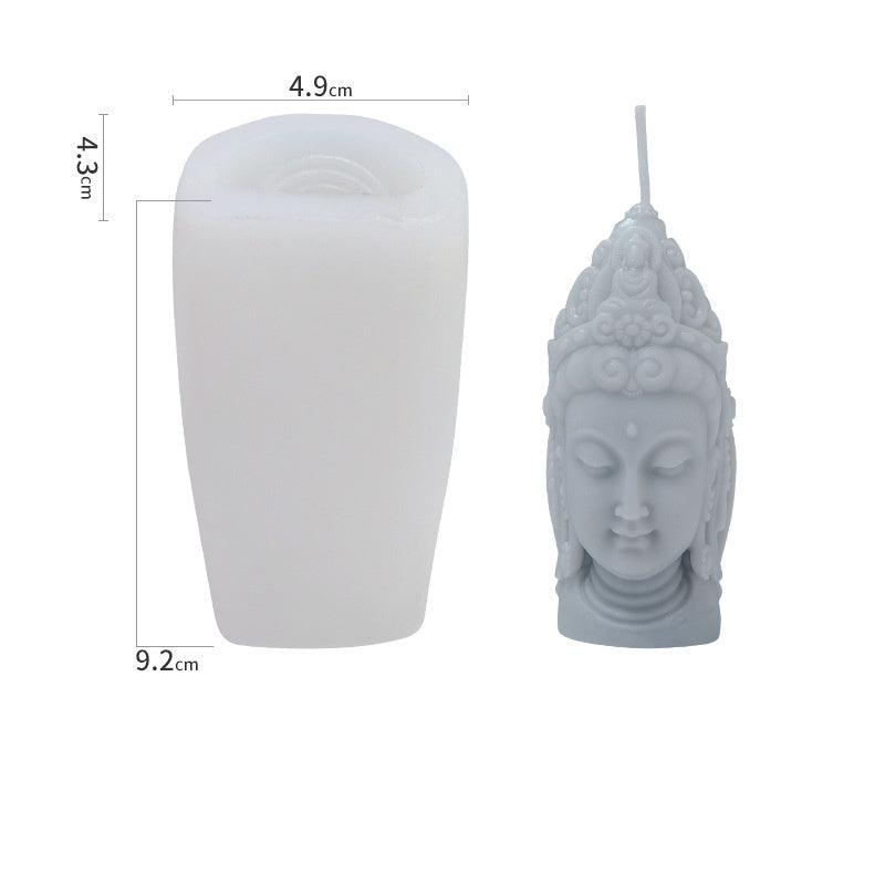 Buddha Scented Candle Silicone Mould Candles Moulds