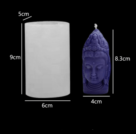 Buddha Statue Candle Silicone Moulds Candles Moulds