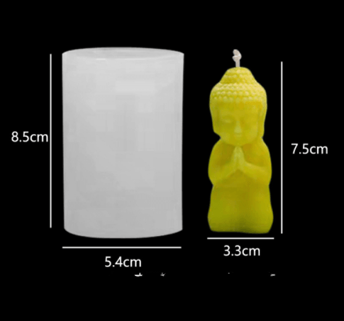 Buddha Statue Candle Silicone Moulds Candles Moulds