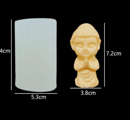 Buddha Statue Candle Silicone Moulds Candles Moulds