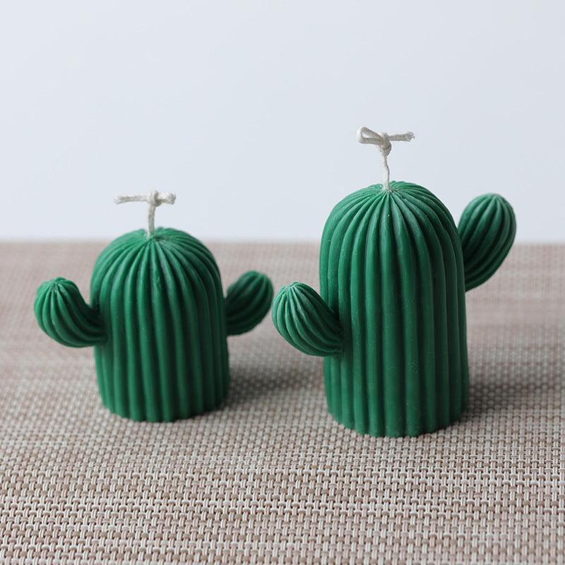 Cactus Shape Silicone Candles Mould - DIY Gifts for Home Décor Candles Moulds