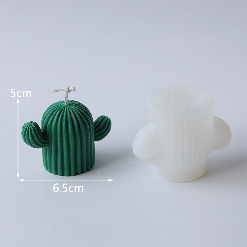 Cactus Shape Silicone Candles Mould - DIY Gifts for Home Décor Candles Moulds