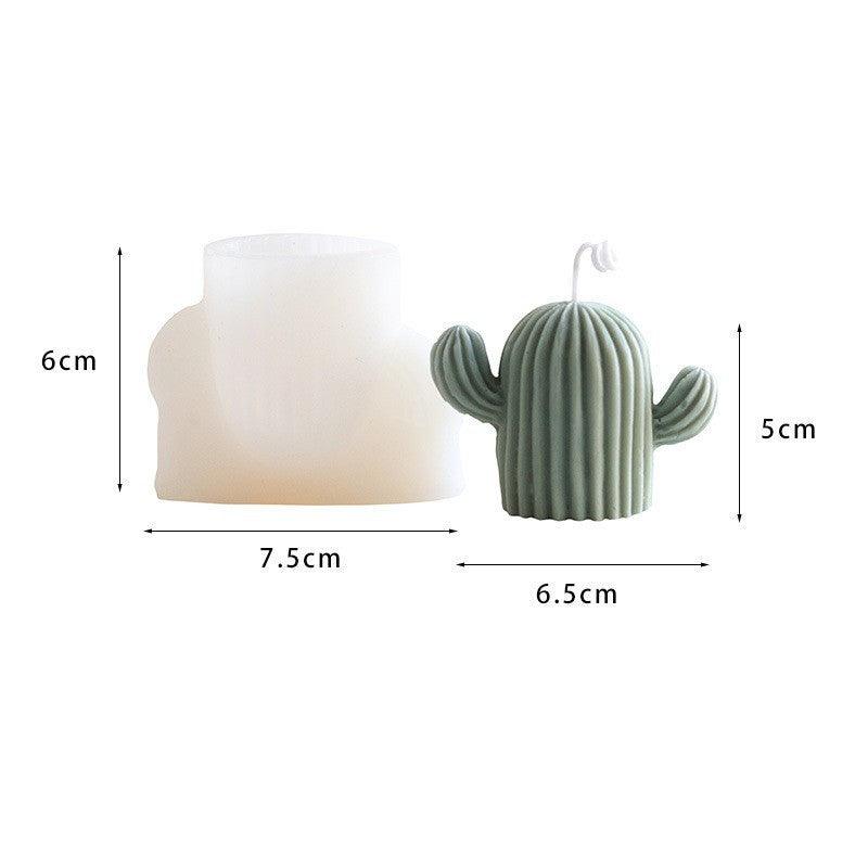 Cactus Silicone Candle Mould for Scented Candles making Candles Moulds