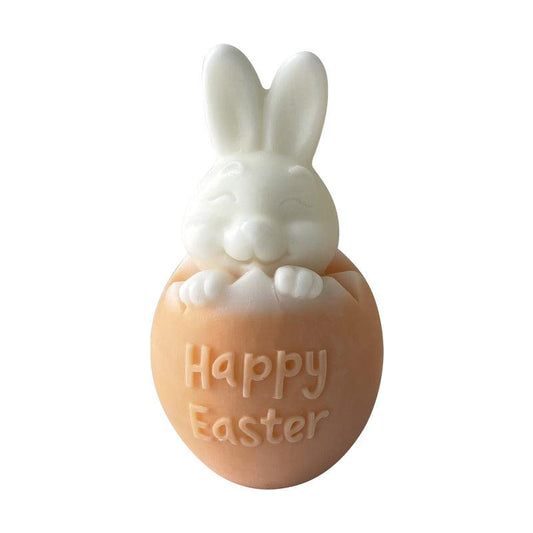 Candle Mould DIY Easter Shell Breaking Rabbit Aromatherapy Plaster Ornaments Candles Moulds