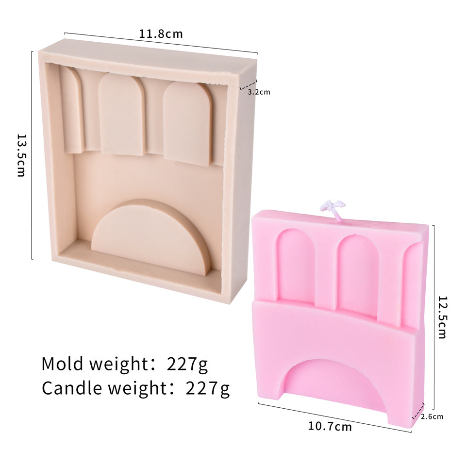 Capture the Mystique: Ancient Greek Ruins Candle Moulds Candles Moulds