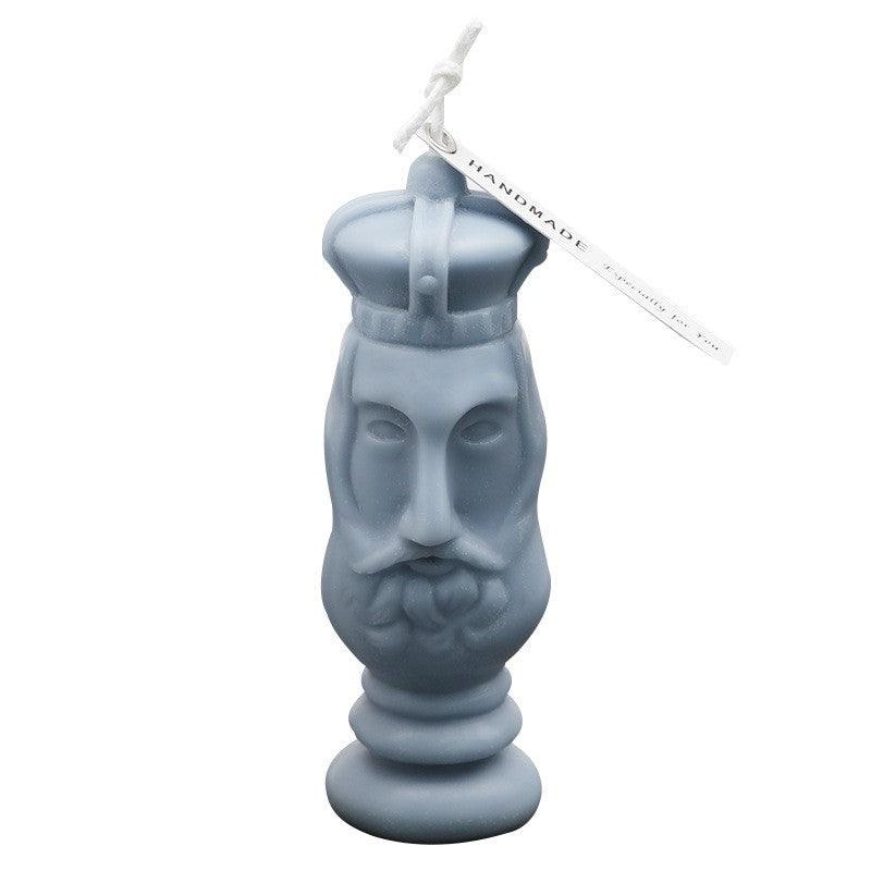 Chess Pawns King and Queen Aromatherapy candle Mould Candles Moulds