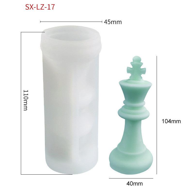 Chess Pawns Candle Mould