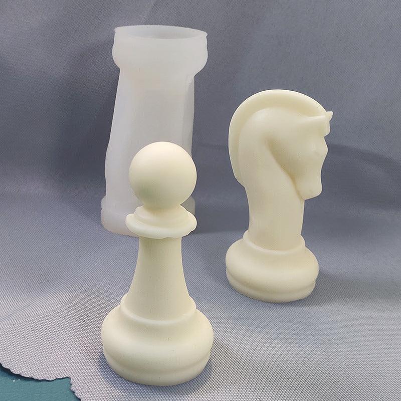 Chess Pawns Candle Mould