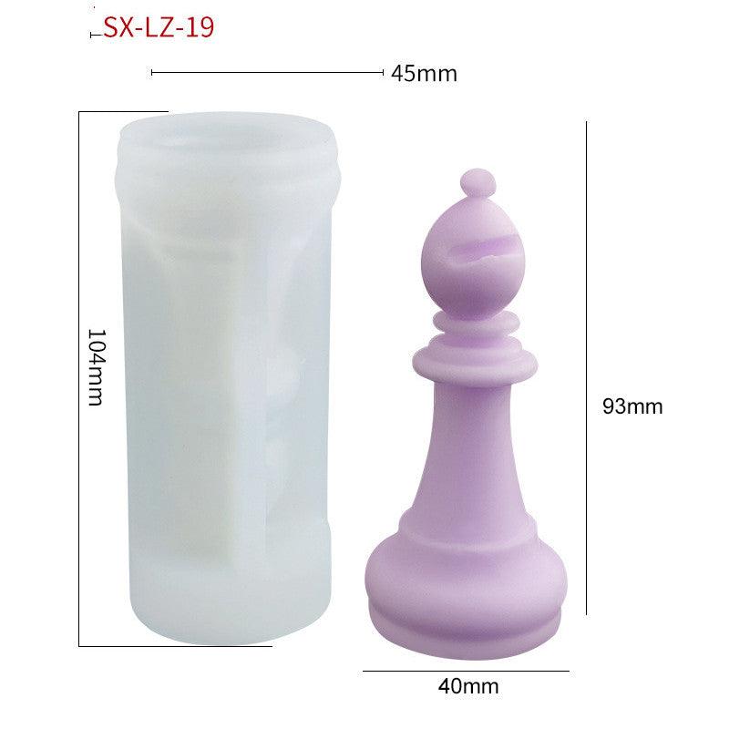 Chess Pawns Candle Mould