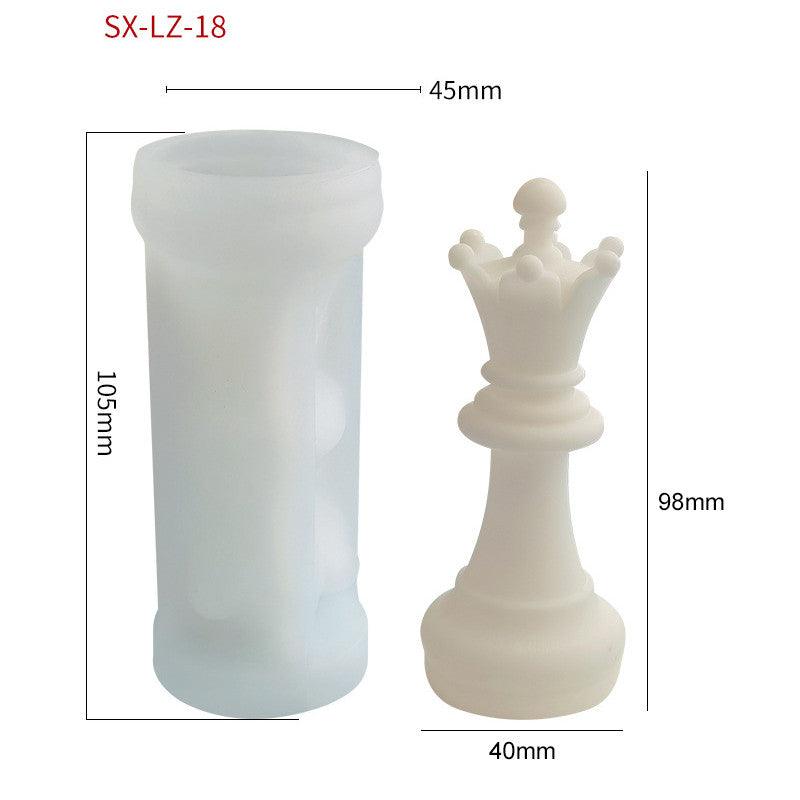 Chess Pawns Candle Mould