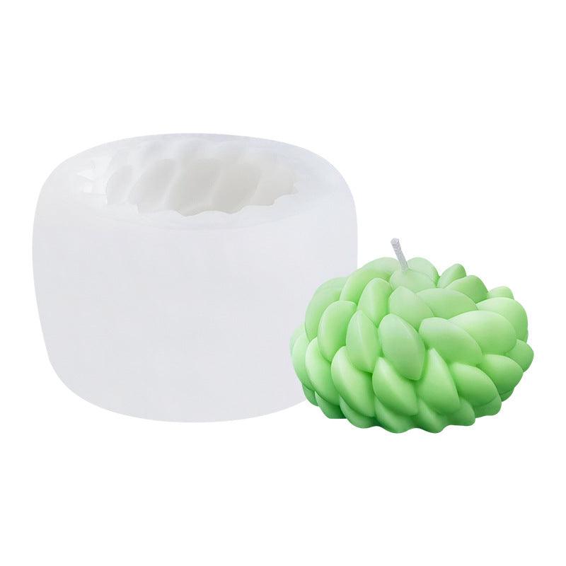 Christmas Joy Santa Flower Candle Mould Candles Moulds