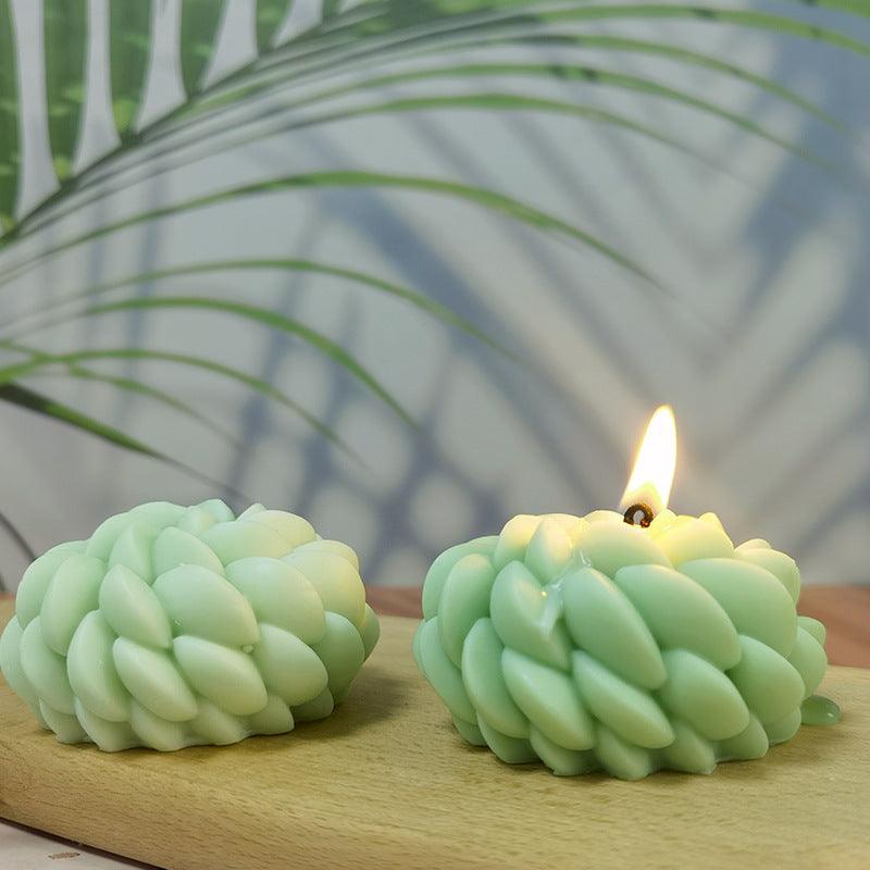 Christmas Joy Santa Flower Candle Mould Candles Moulds