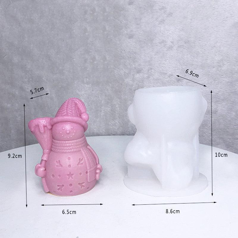 Christmas Tree Scented Candle Silicone Diy Mould Candles Moulds