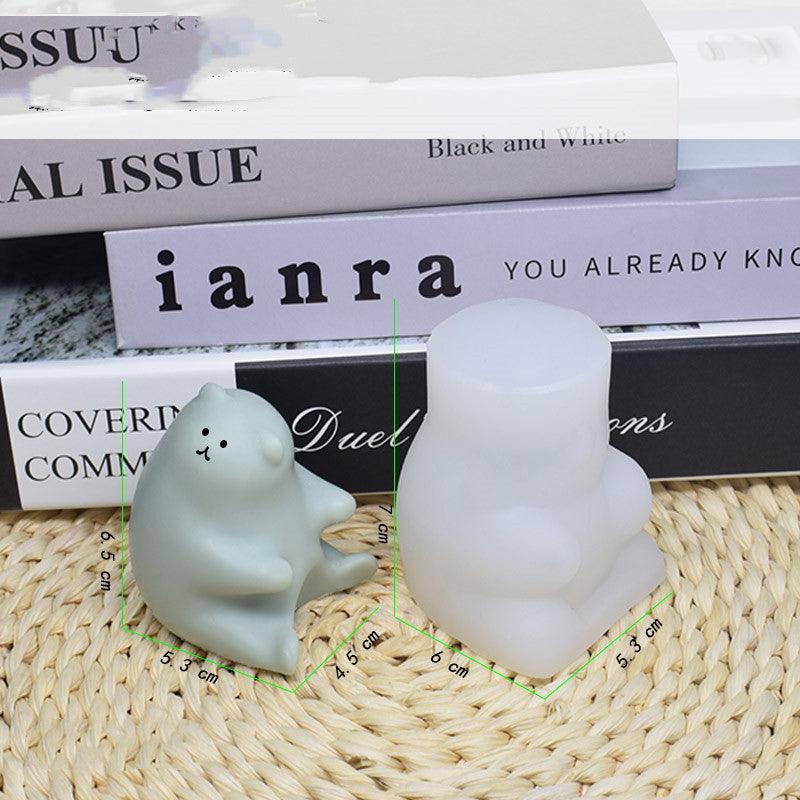 Christmas Tree Scented Candle Silicone Diy Mould Candles Moulds